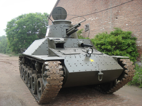 日军97式坦克车